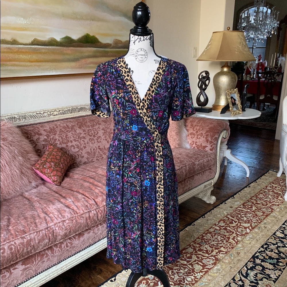 NEW Anthropologie Printed Dress